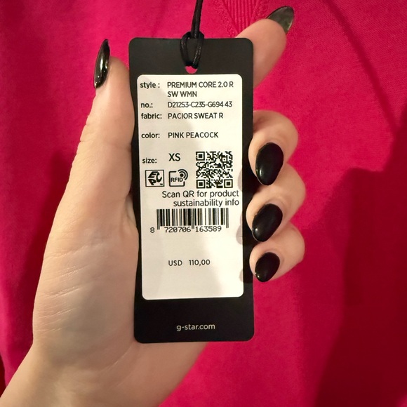 G-Star Bold Red Sweatshirt - Picture 6 of 6